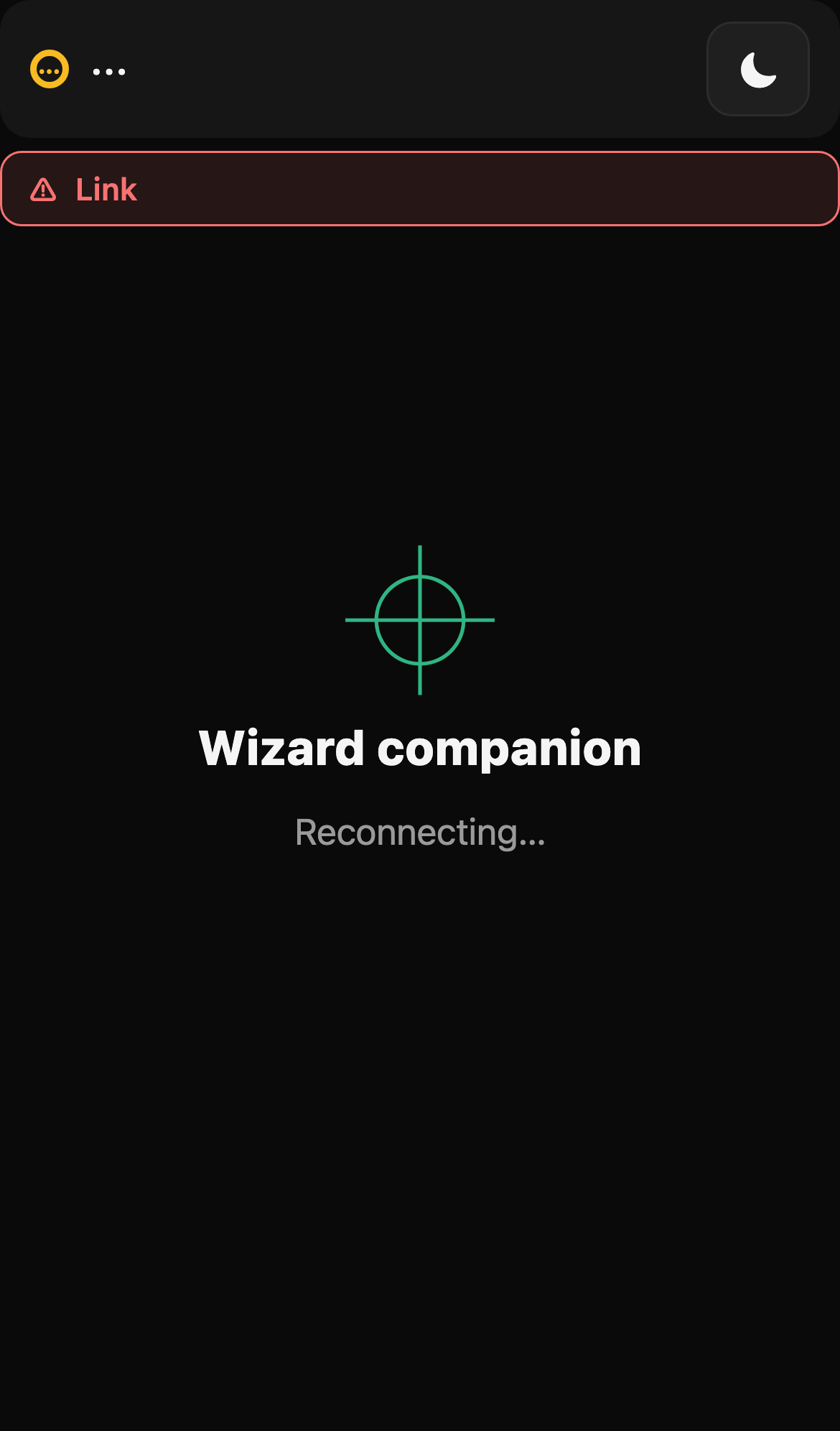 The light copilot client on a phone, showing the same stream at a glance.